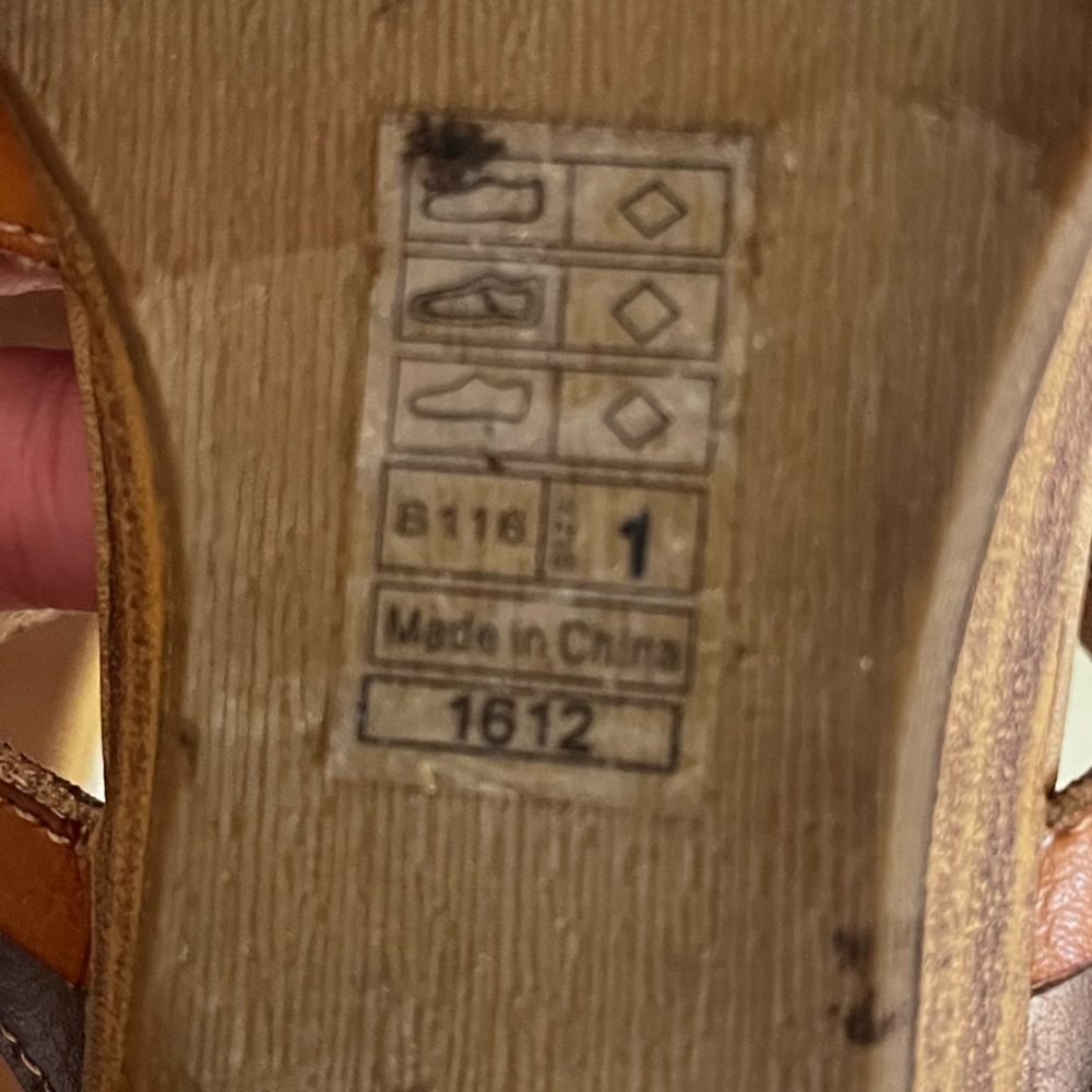 GIRLS GLADIATOR SANDALS - Picture 5 of 6